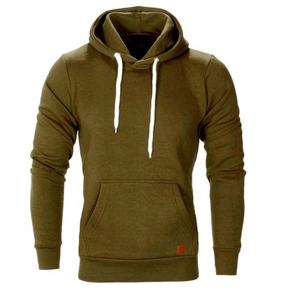 Heren Hoodie Casual met Buidelzak Zacht en Praktisch
