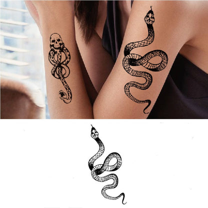 Tijdelijke Tattoos Slang Design Trendy Accessoire