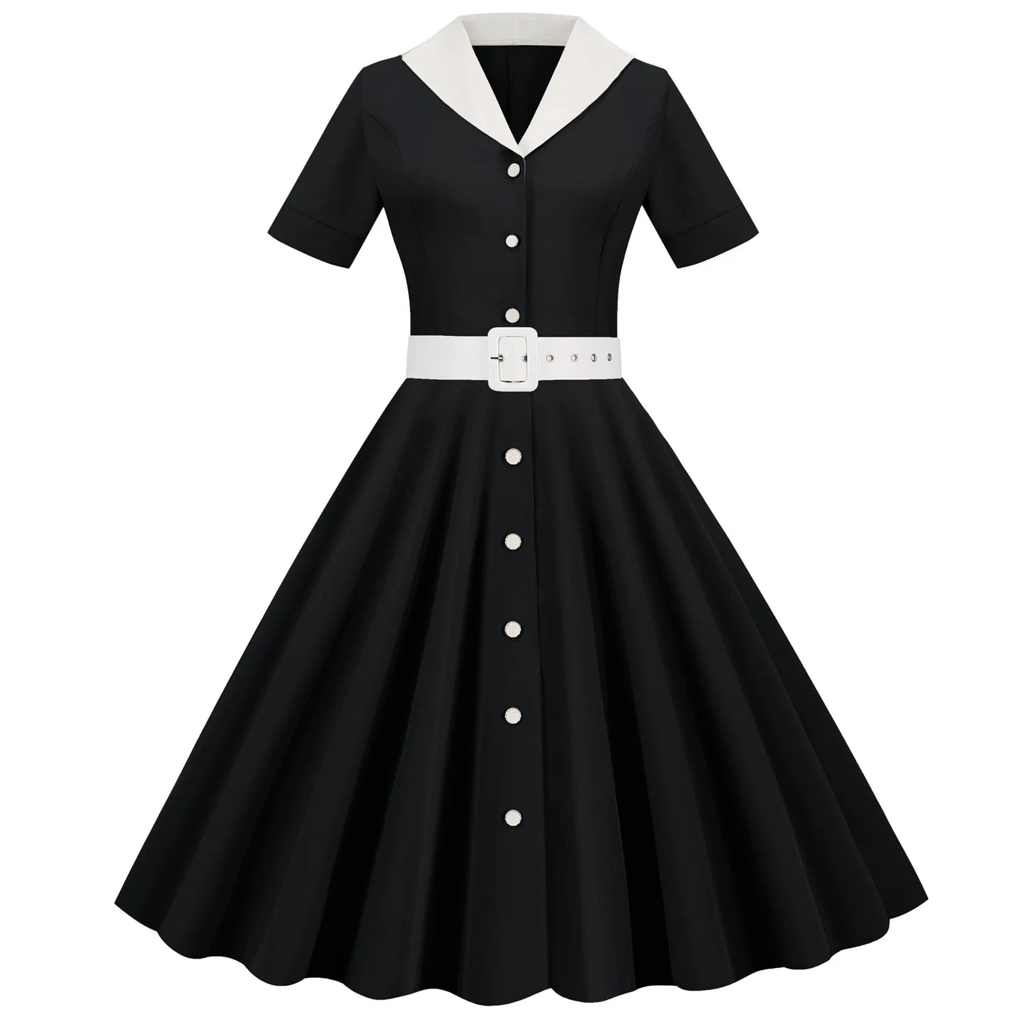Luna Elegante V-Hals Zomer Jurk
