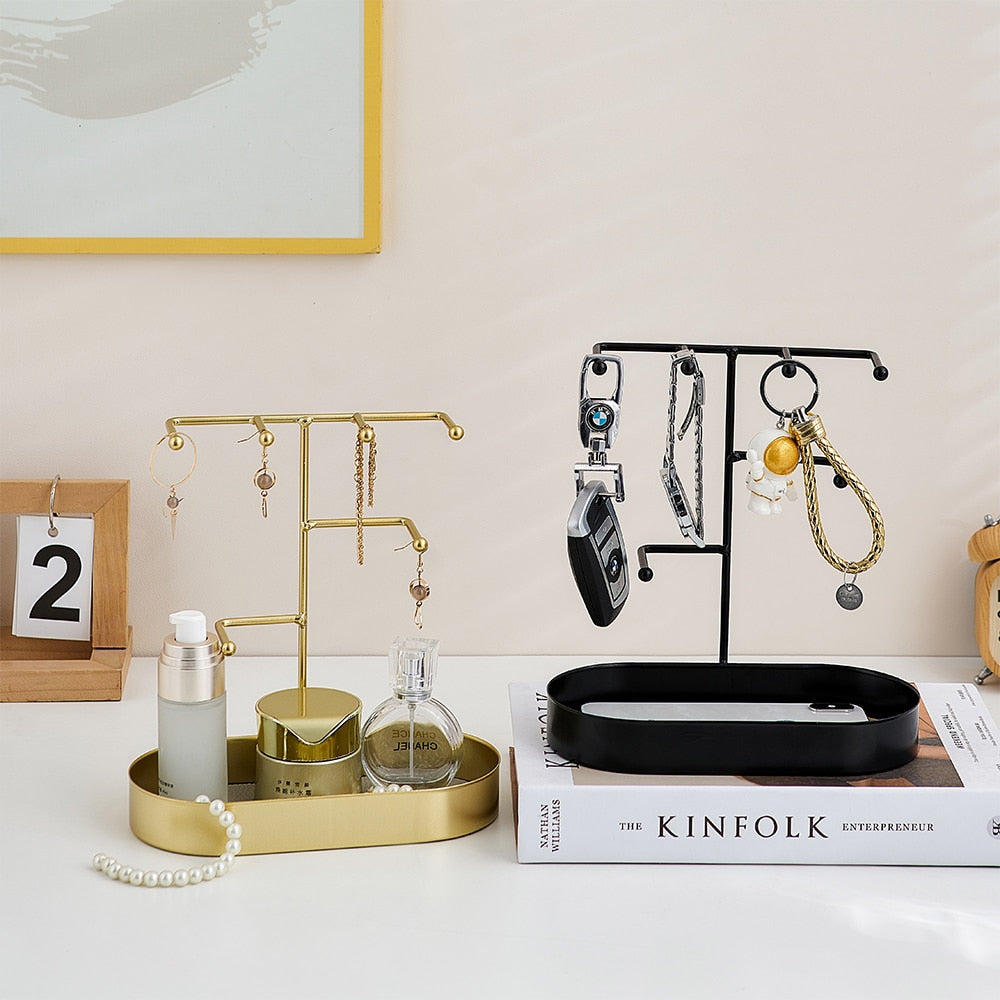 Moderne Opbergrekje Nordic Design Luxe Hout - Mode Vibes