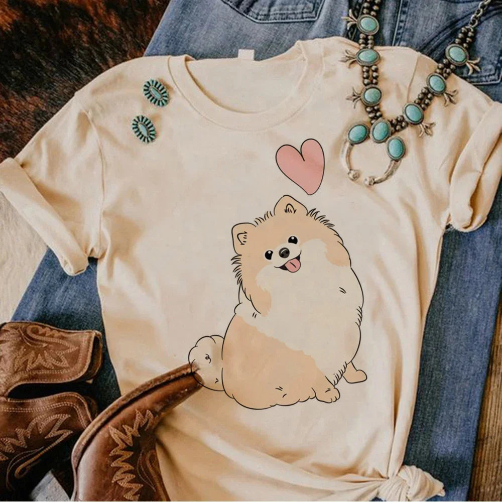 Straatstijl Anime T-Shirt