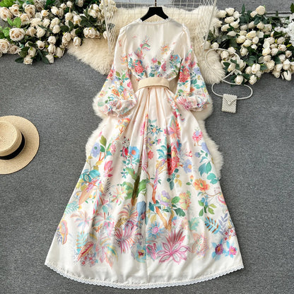 Vintage Jurk Elegante retro Stijl Dameskleding
