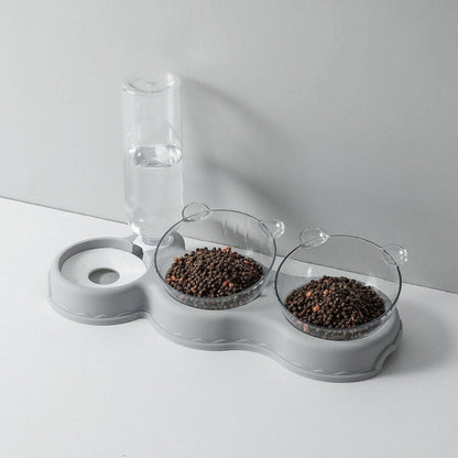 Kattenvoerbak 3-in-1 Handig en Praktisch voor Katten