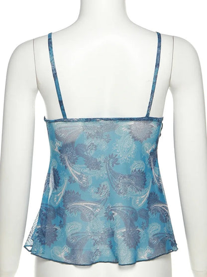 Doorzichtige VrouwentopSexy Blouse Mode