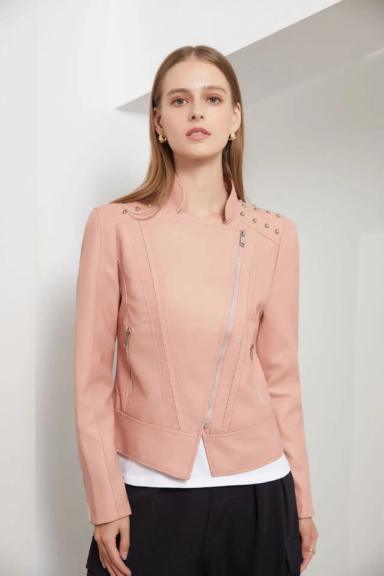 Leren Jas Carmie Stijlvol Uniek Design