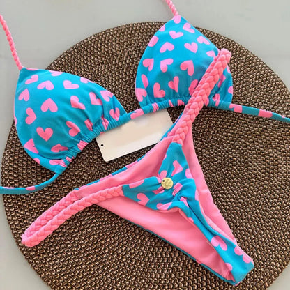 Bikini Sexy | Set da Spiaggia a Due Pezzi Elegante e Comodo-2