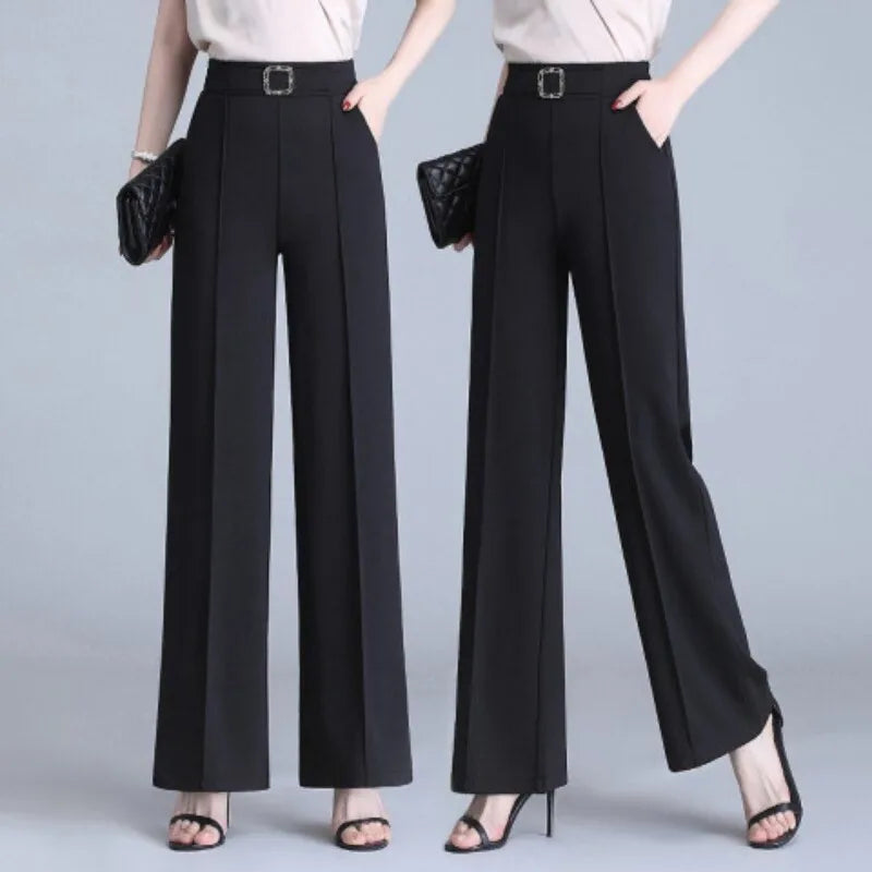 Elysia Couture Luchtige Ice Silk Cropped Broek