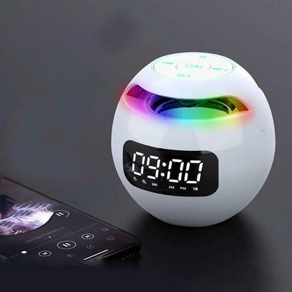 FM Wekker met Bluetooth Speaker en Verlichting