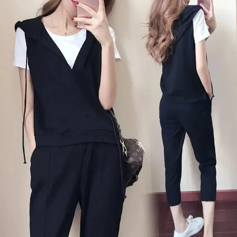FemmeFit Elegance Casual Set