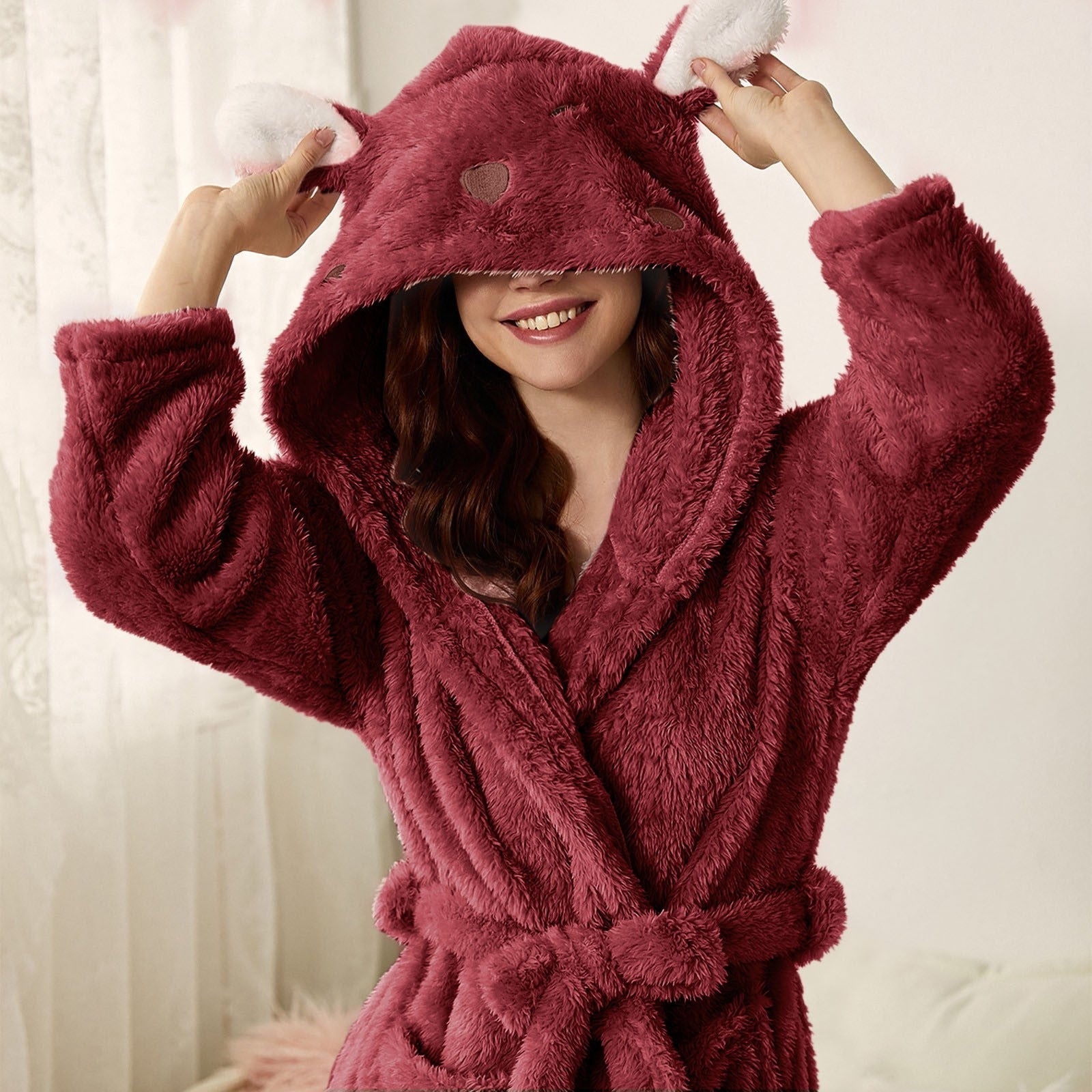 Zachte Badjas voor Vrouwen Warm en Comfortabel - Mode Vibes