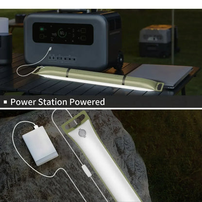 Solar LED Buislamp Opblaasbaar Waterdicht voor Buitengebruik
