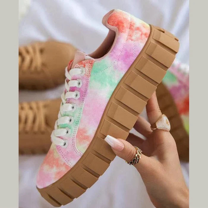 Dames Sportschoenen met Steunzool Comfortabel Looppas