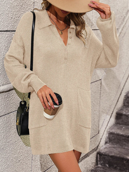 De Oversized Polo Shirt van ChicMode
