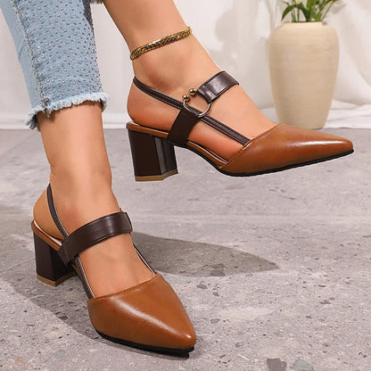 Dames Pumps met Ringdetail Elegante Pasvorm