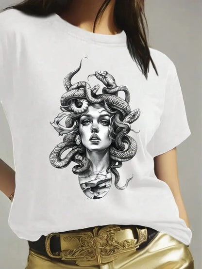 Merel Mode Harajuku Katoenen T-shirt