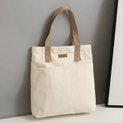 Variant image for Dante | Borsa Tote Nera in Tela Resistente e Capiente-1