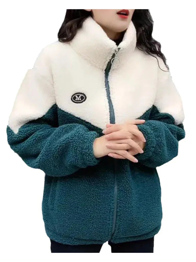 CozyTrend Dikke Lange Mouwen Jas voor Vrouwen