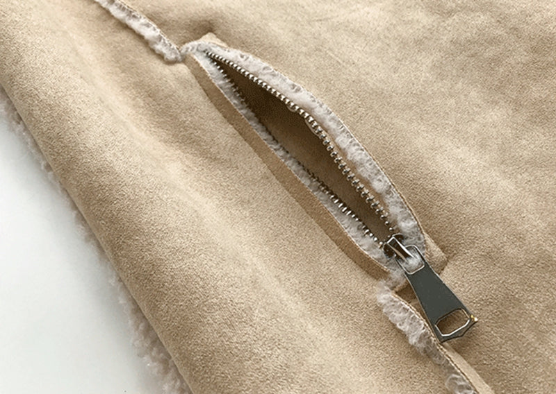 Vintage Leren Jasje Beverly Stijl