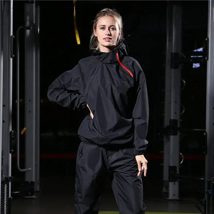 Uniseks Trainingspak Lichtgewicht met Capuchon en Ritssluiting