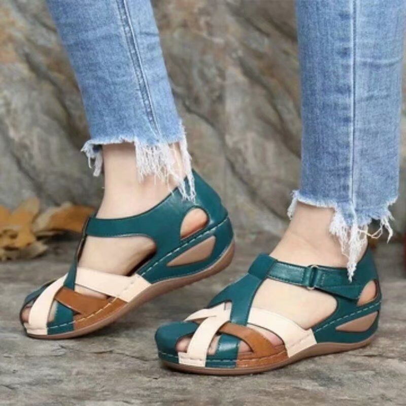 Velanora - Orthopedische Comfort-Keilsandalen