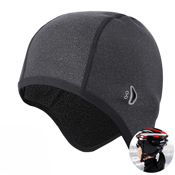 Warme Fietsshirt met Kap voor Fietsen Buiten