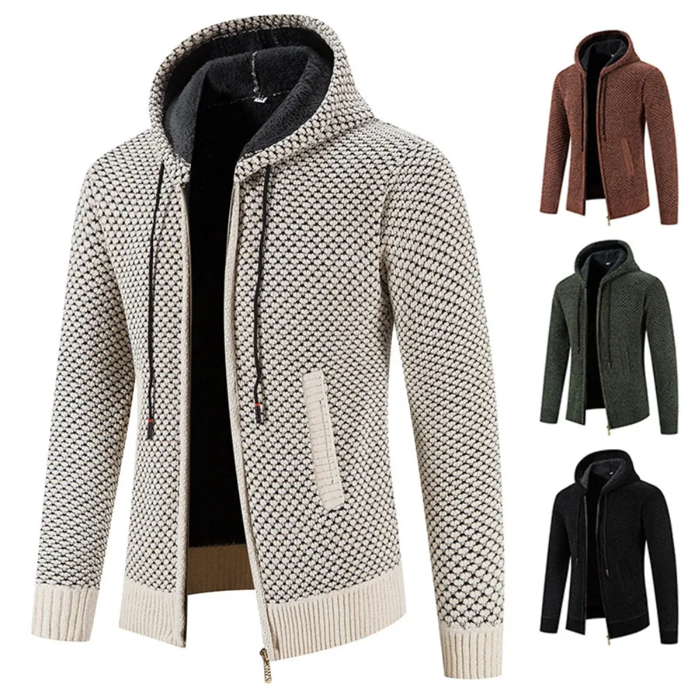 Premium Heren Gebreid Vest – Warm & Stijlvol voor de Winter