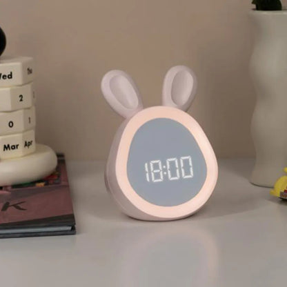 Kinderwekker Konijn met LED Nachtlampje BunniGlow