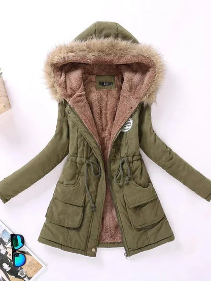 Casual Capuchonjas voor Vrouw Comfortabel