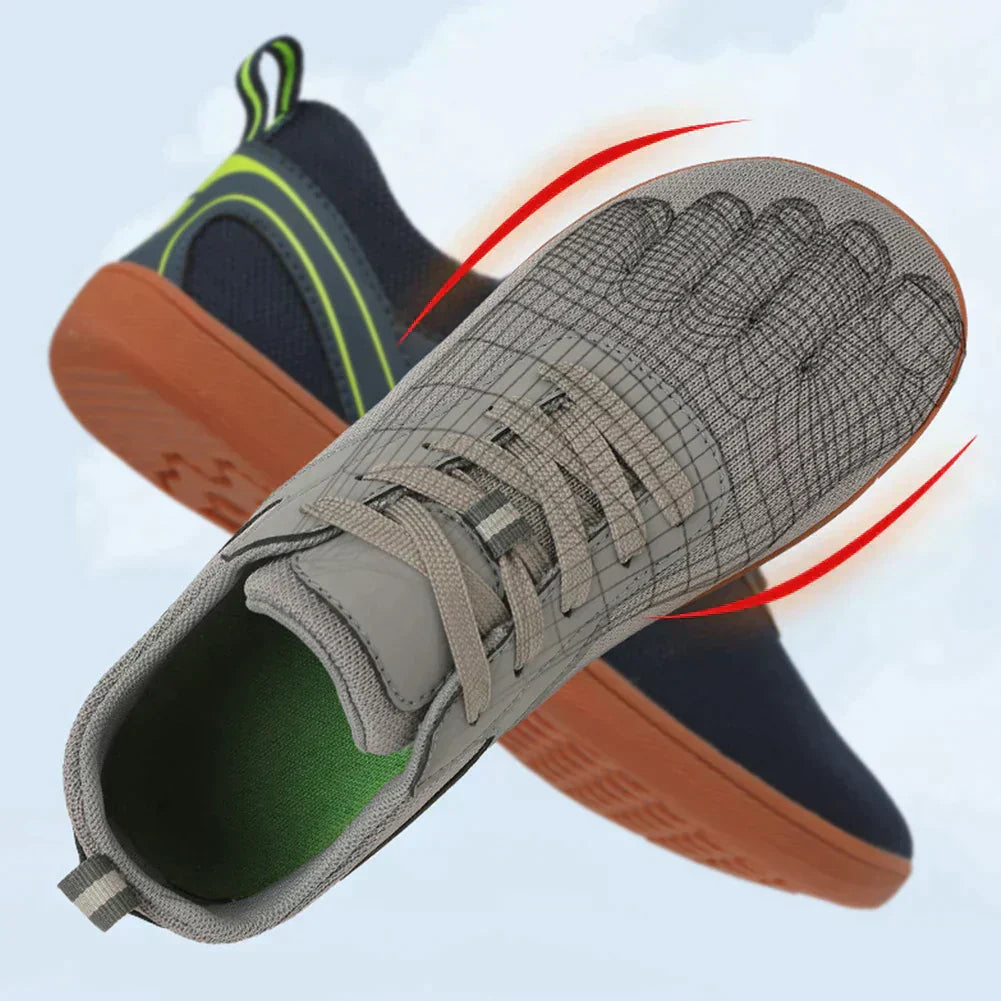 VELANORA - Veelzijdige Barefoot Schoenen voor Elk Seizoen