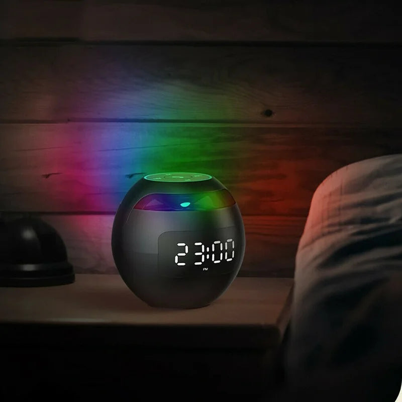 FM Wekker met Bluetooth Speaker en Verlichting