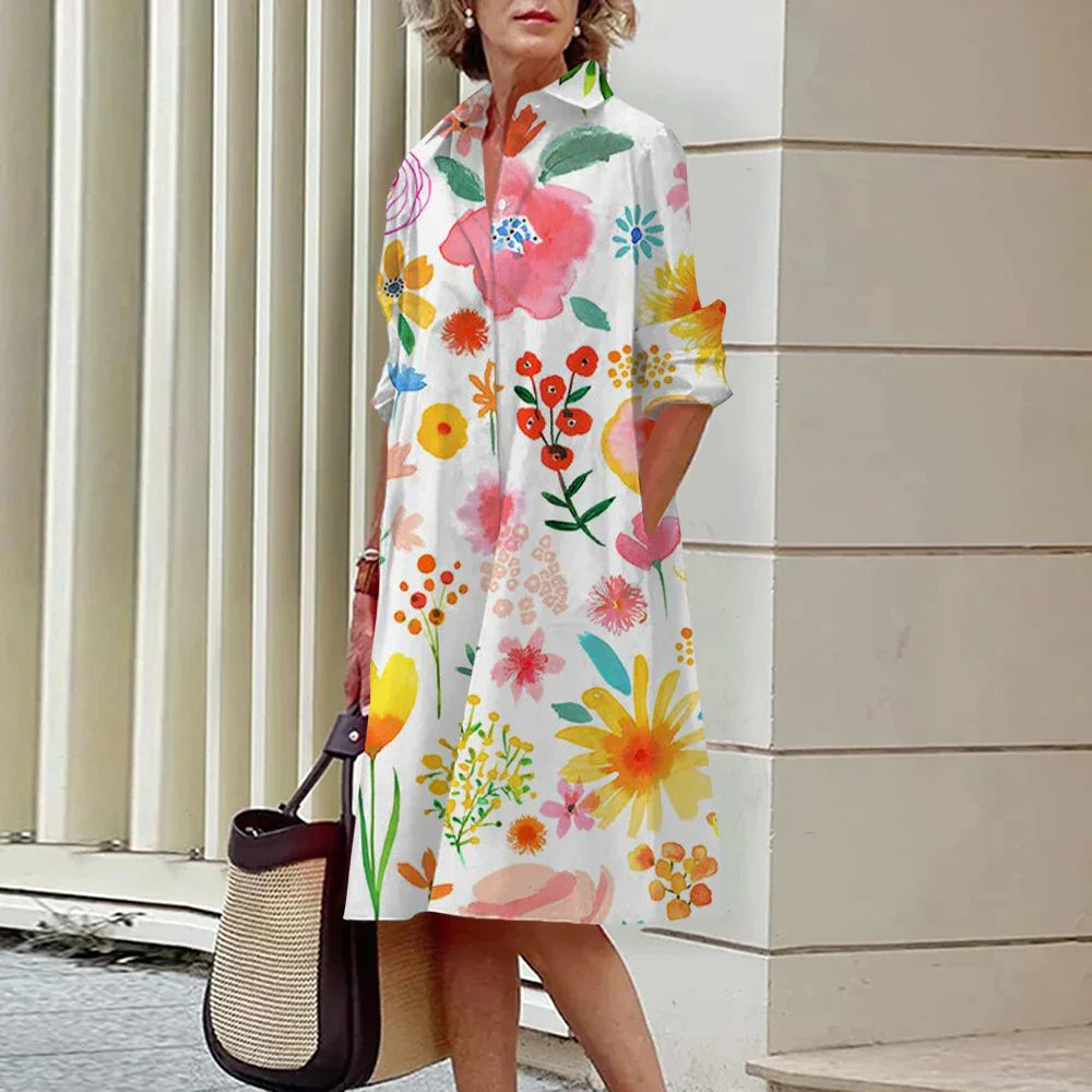 Vrouwelijke Polojurk Casual Zomerkleding voor Dames