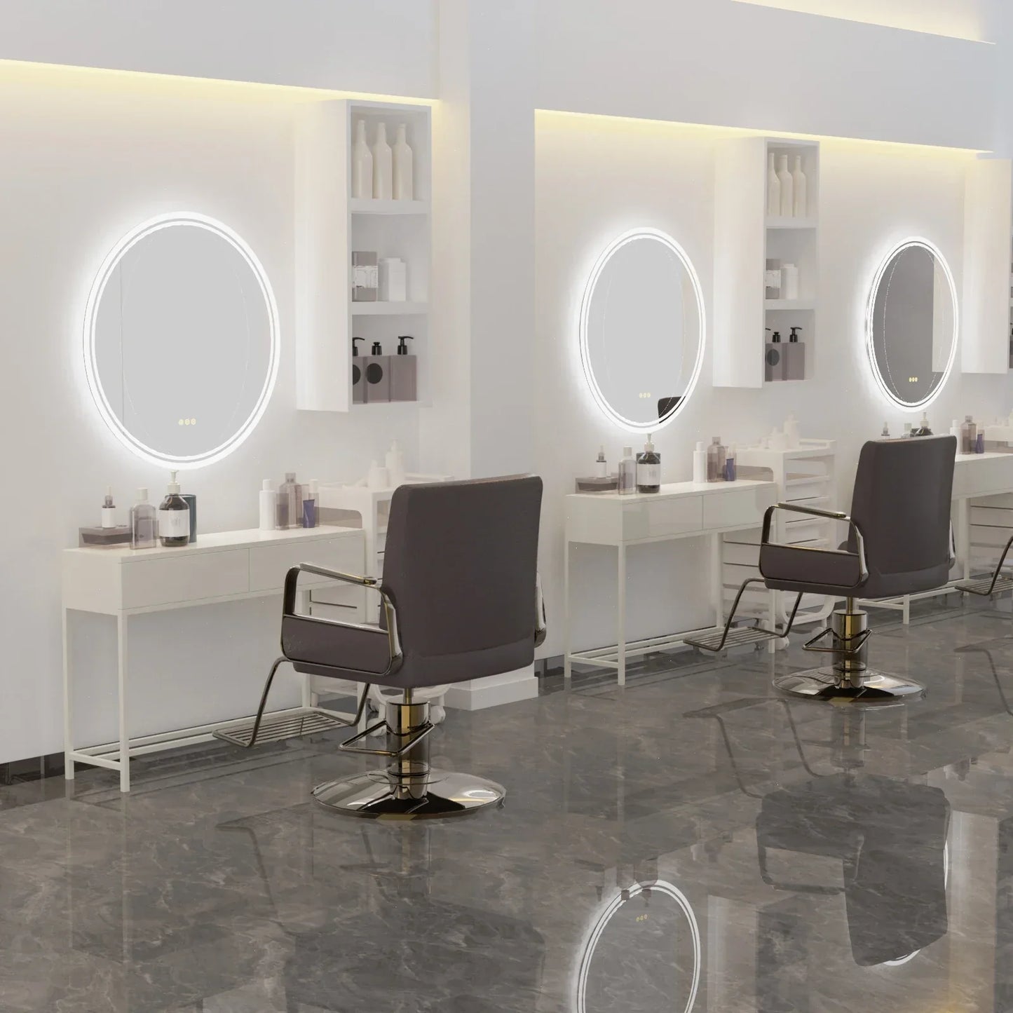 Ronde Badkamerspiegel met Verlichting LED