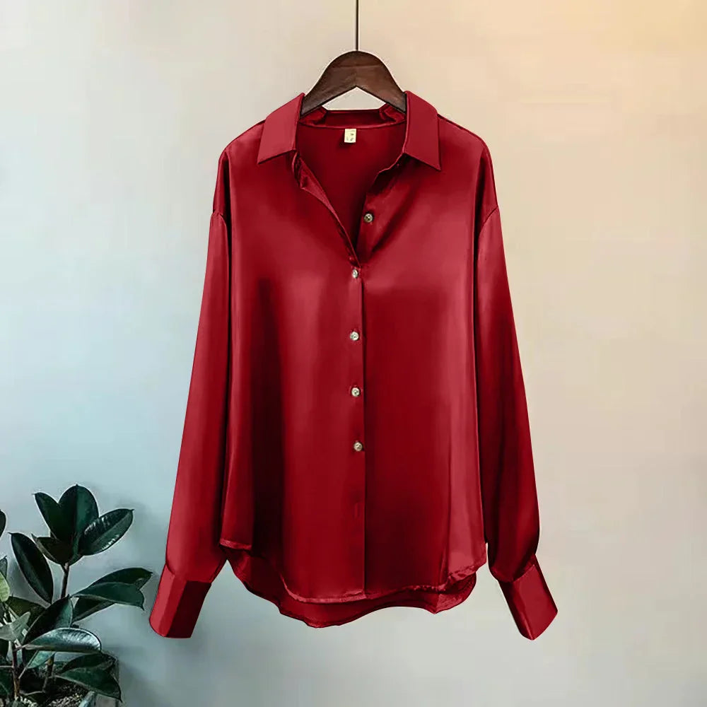 Koreaans Shirt Lange Mouwen casual Knit Stijl