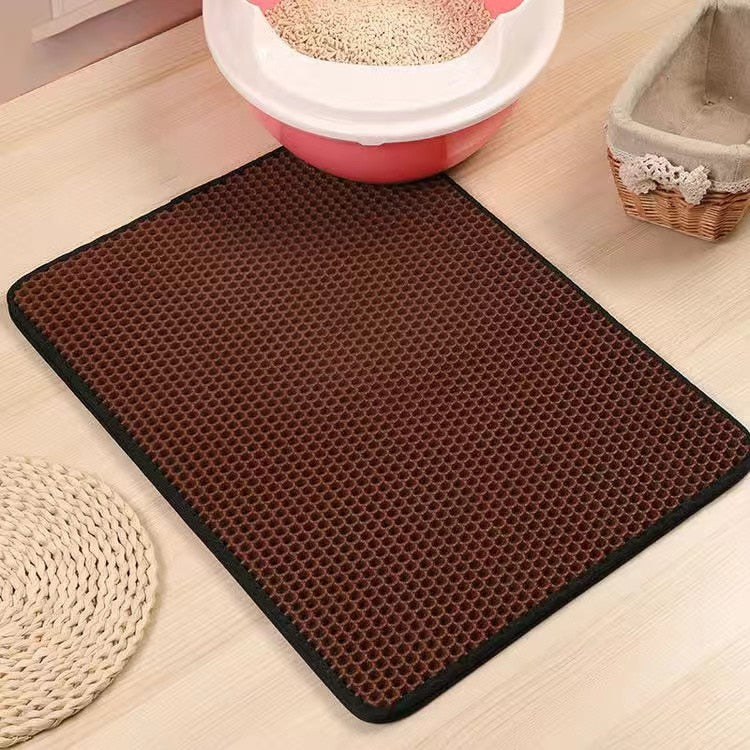 Kattenbakmat Antislip Waterproof voor Schoon Huis