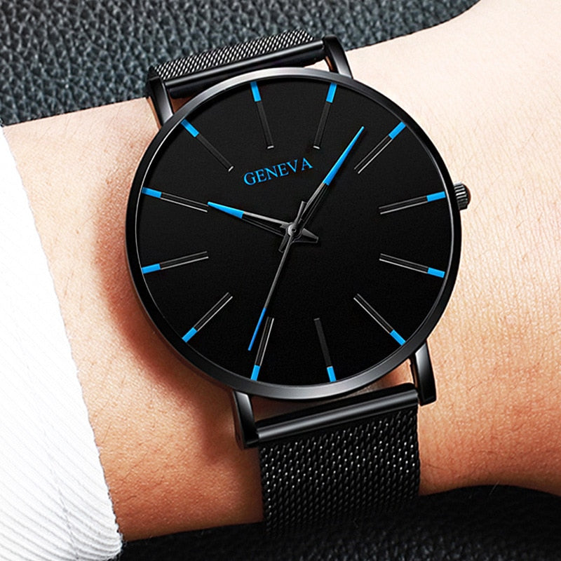 Mannen Quartz Horloge Casual Design