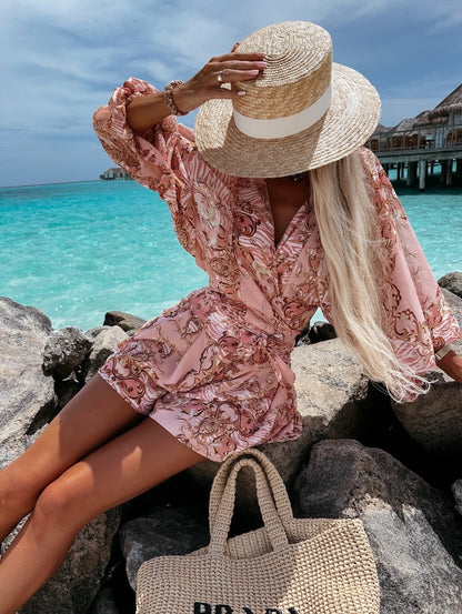 Lila Zomerjurk Vrouwelijk en Elegant