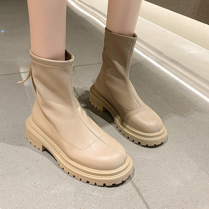 Vrouwen Boots Casual Comfortabel Trendy Stijl