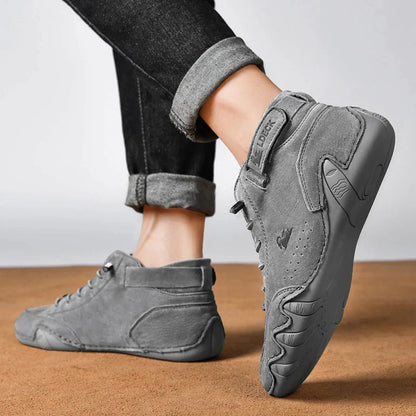 Leren Winter Sneakers Warm en Veelzijdig