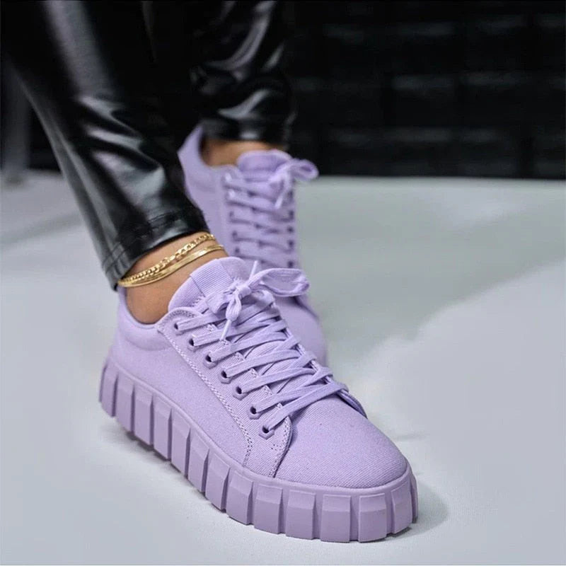 Dames Sportschoenen met Steunzool Comfortabel Looppas