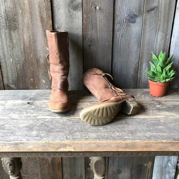 Dameslaarzen Herfst Collectie Comfortabele Stijl