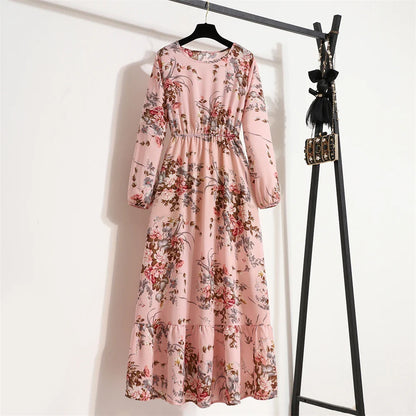 Variant image for Dalia | Vestito Lungo Elegante Floreale per Estate-32