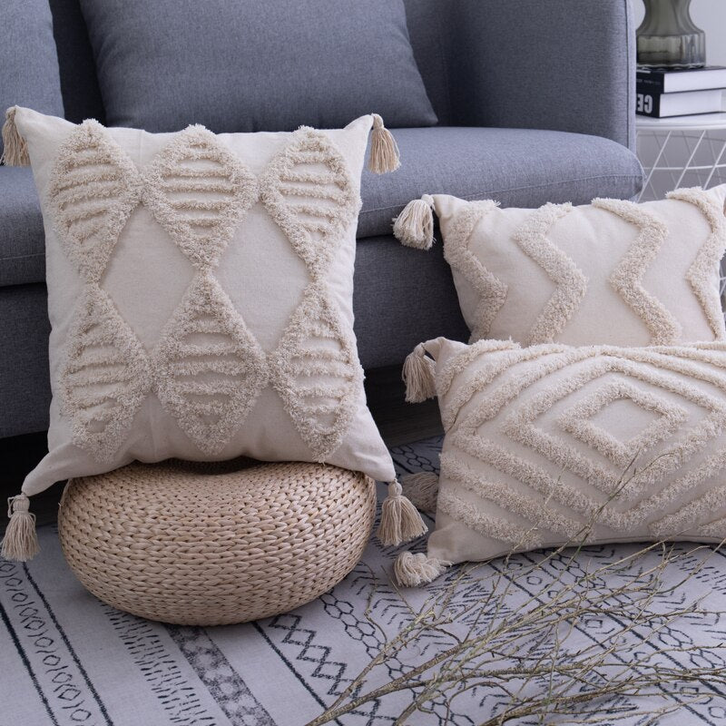 Boho Kussenslopen Ibizastoere Stof Geïnspireerd