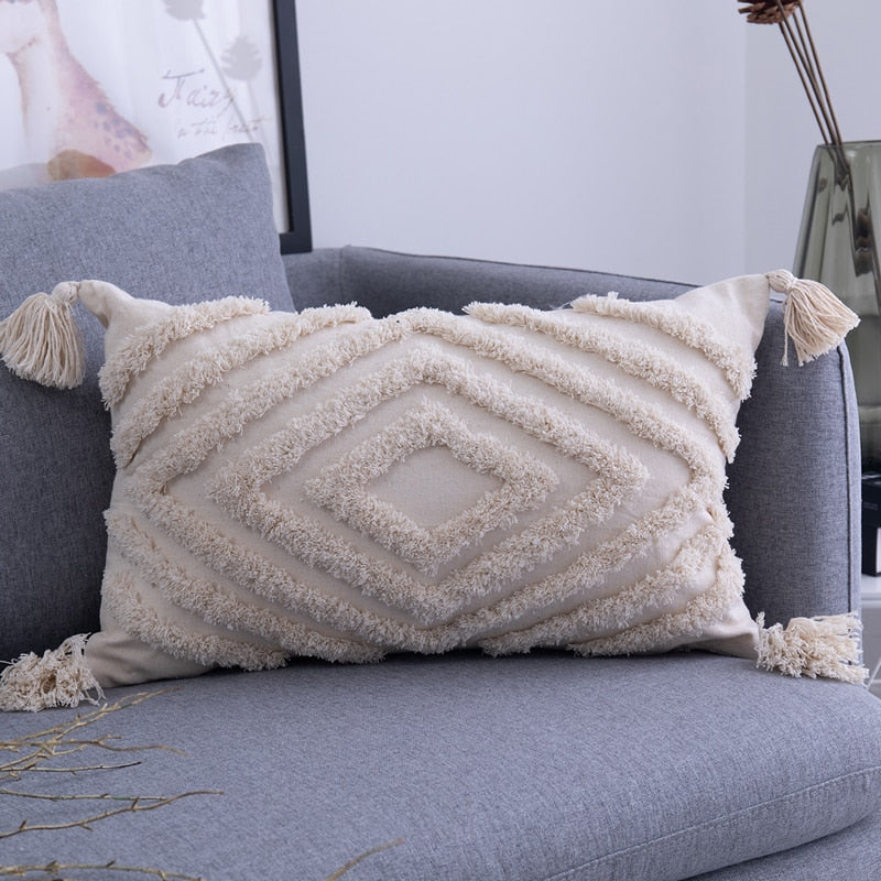 Boho Kussenslopen Ibizastoere Stof Geïnspireerd