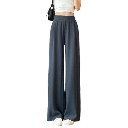 Bremen | Dames Oversized Zomerbroek | Grijs