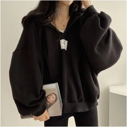 Oversized Hoodie voor Dames Zacht en Comfortabel