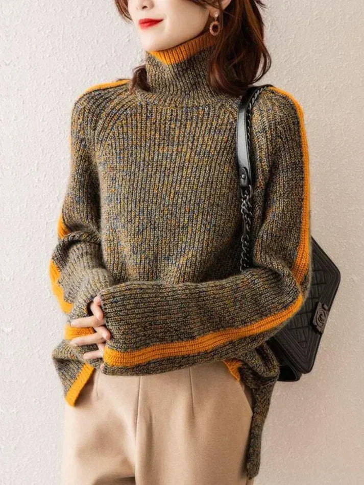 Coltrui Frances Wollige Trui voor Vrouw - Mode Vibes