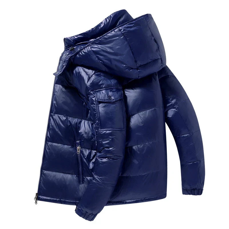 Heren Winterjas Gewatteerd Warm en Waterdicht