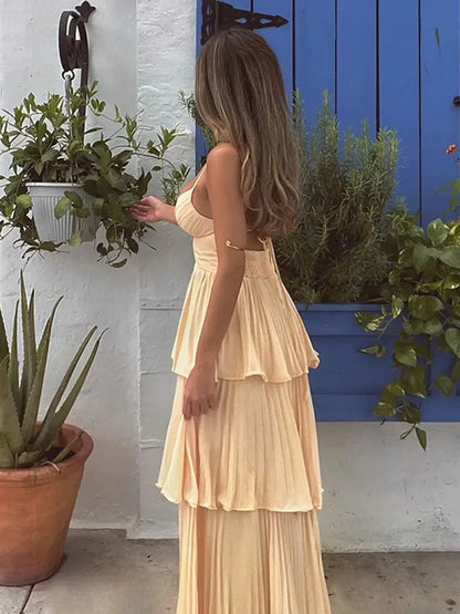 Zomerjurk Maxi Rok Zonder Rug Licht en Luchtig