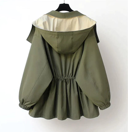 Damesjack Estelle Elegant Kort Model Leer