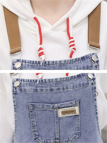 Denim Overalls - Vintage Chic